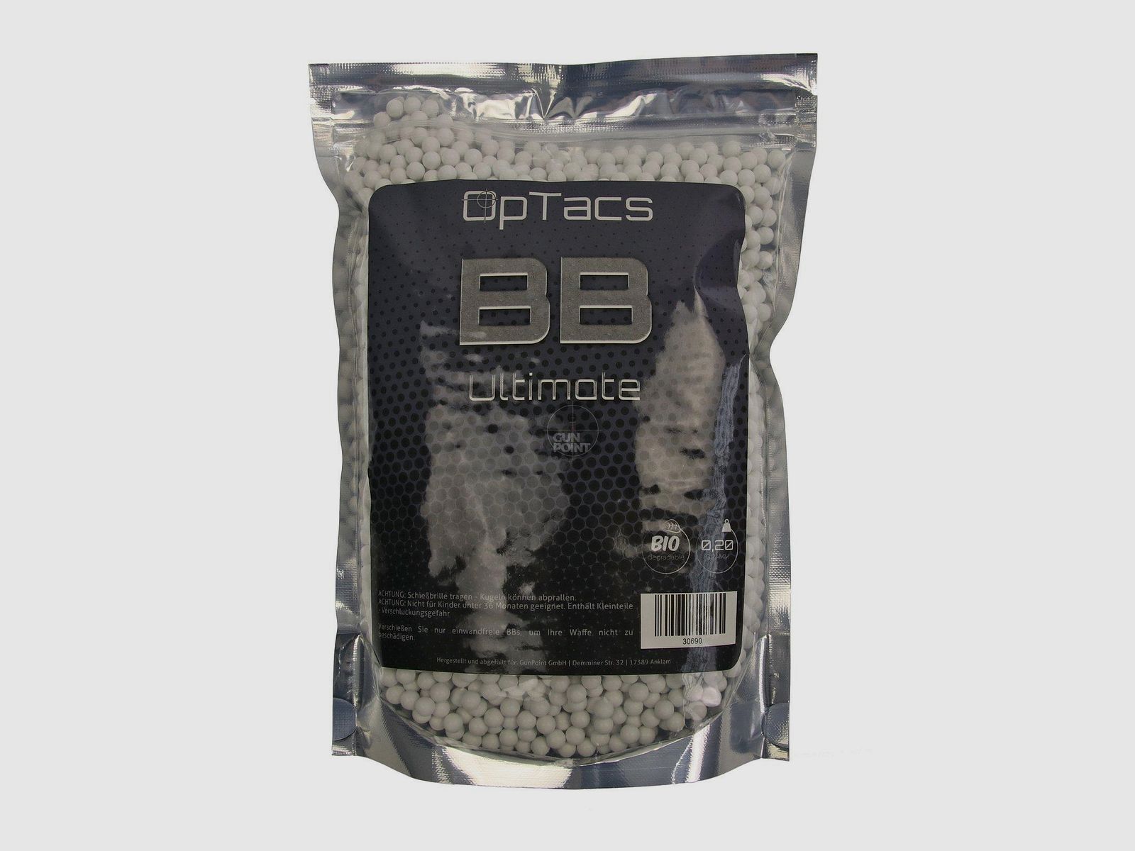 Softair - Kugeln OpTacs Ultimate BIO BBs 0,20 g 5000 Stk.