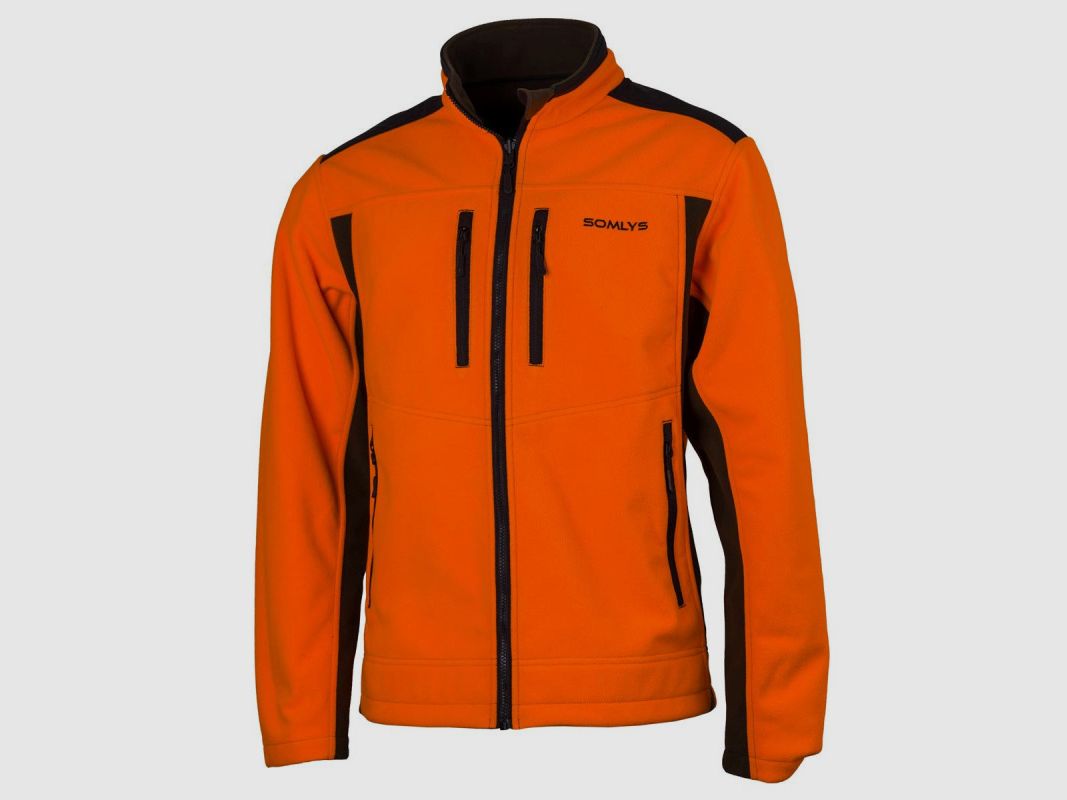 Reversible jas Somlys oranje/groen SL-TEX GOLD, afbeelding 2 van 6