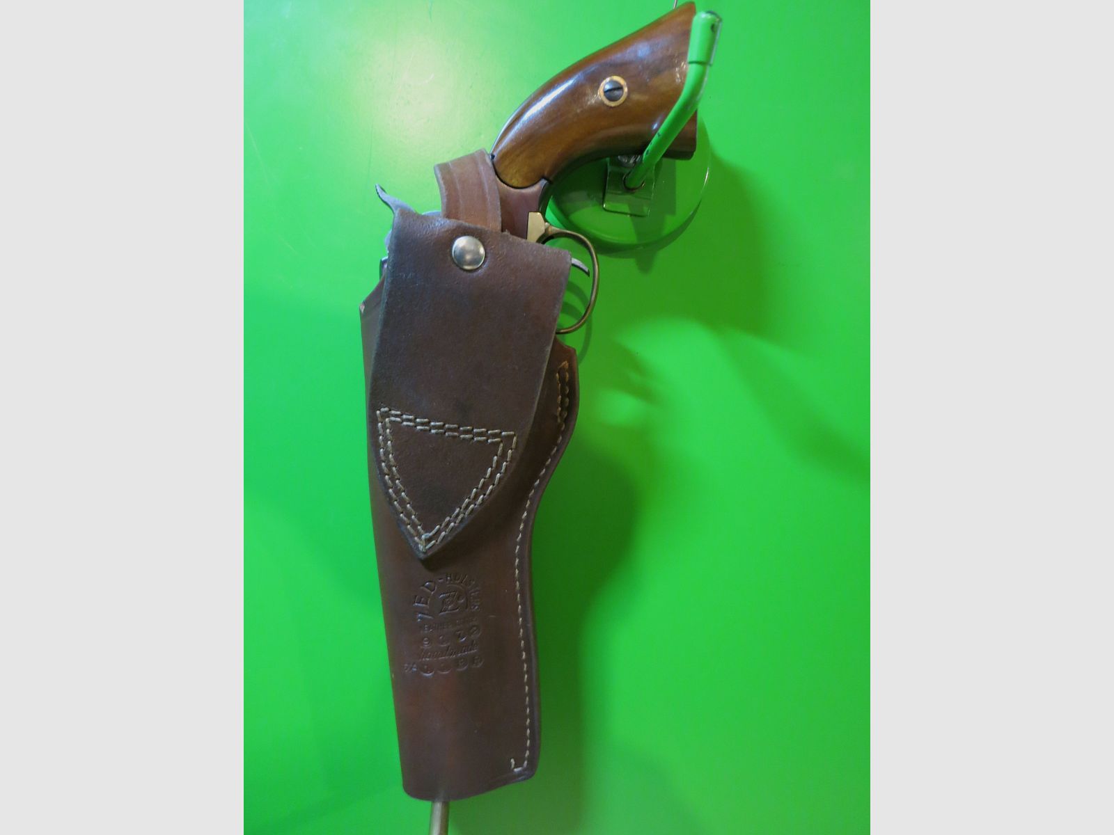 Revolver-Holster ZED HOLSTERS LEATHER GOODS. HANDMADE, Westernholster, Revolver bis 6,5"