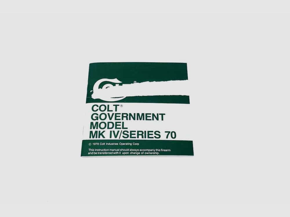 Colt 1911 MKIV Serie 70 9x19mm, Occasion, Bild 5 von 5