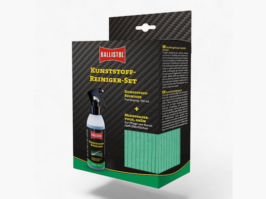 Ballistol Kunststoffreiniger-Set