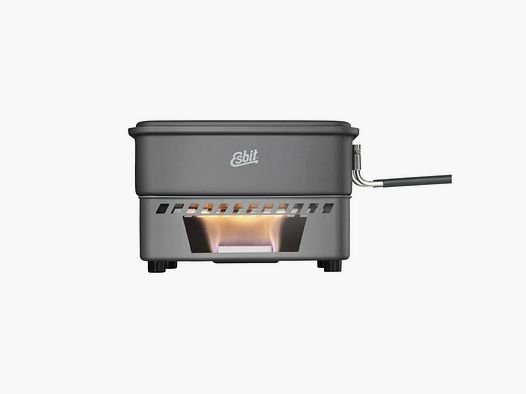 Esbit dry fuel cooking set 1.1 L hard-anodized aluminum
