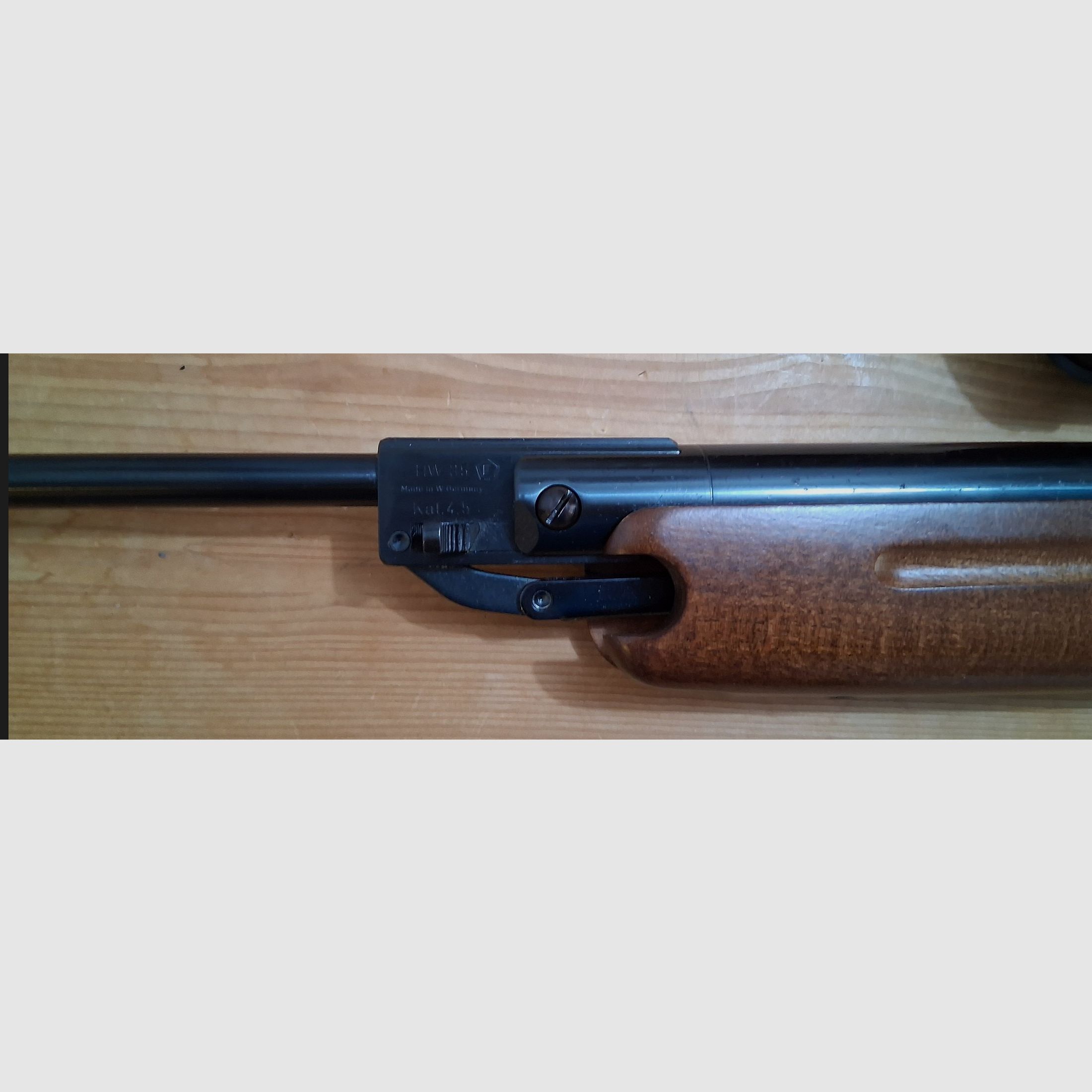 Weihrauch HW 35 mit F 4,5mm Luftgewehr mit ZF