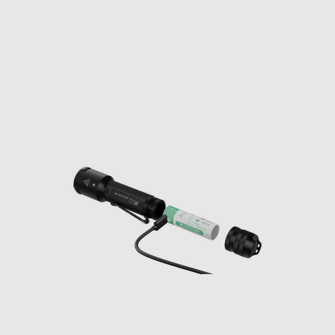 Ledlenser Taschenlampe TAC6R ,schwarz, Bild 5 von 8