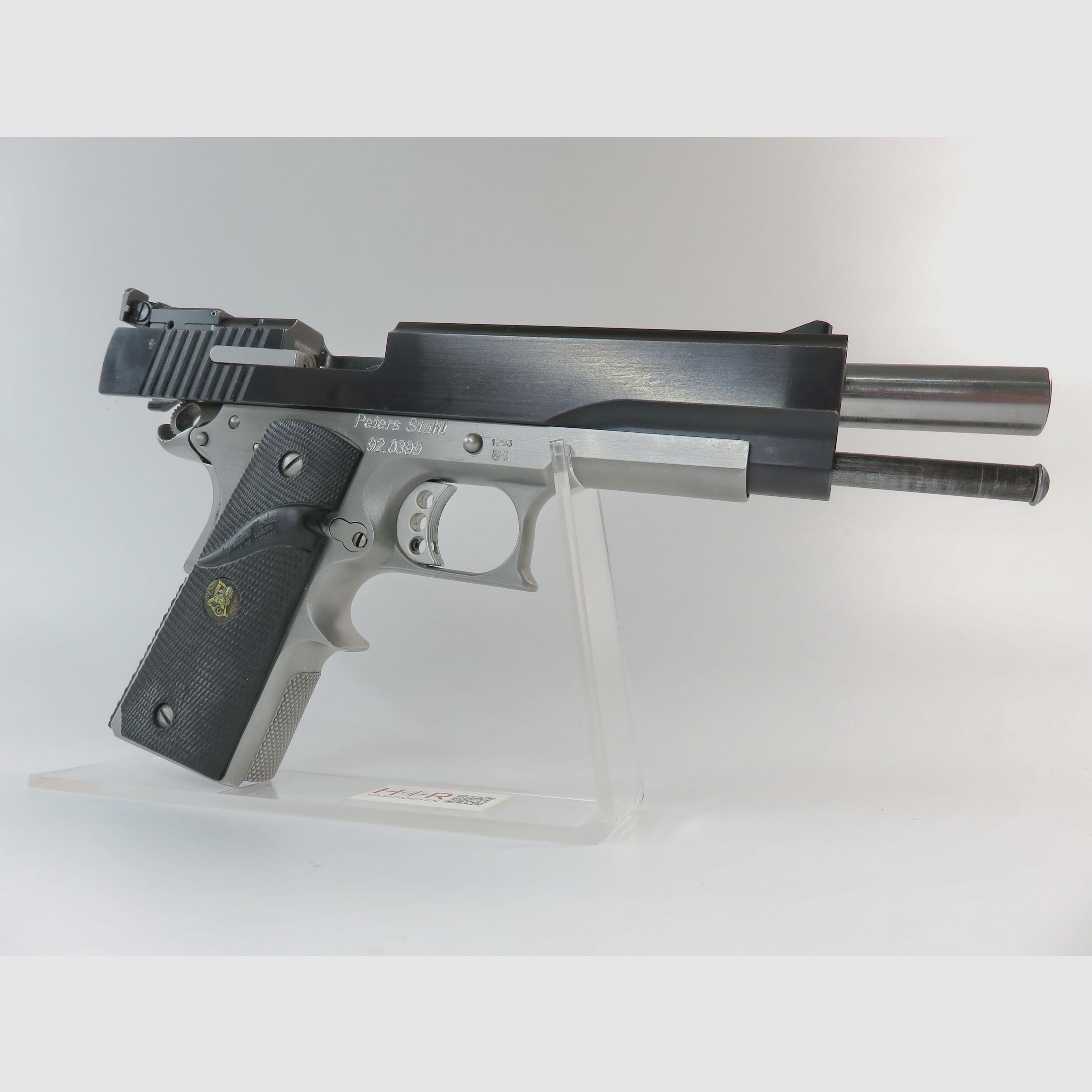 Peters Stahl Multicaliber .45 ACP und 9 mm | 2 komplette Wechselsysteme | 6 Zoll 
