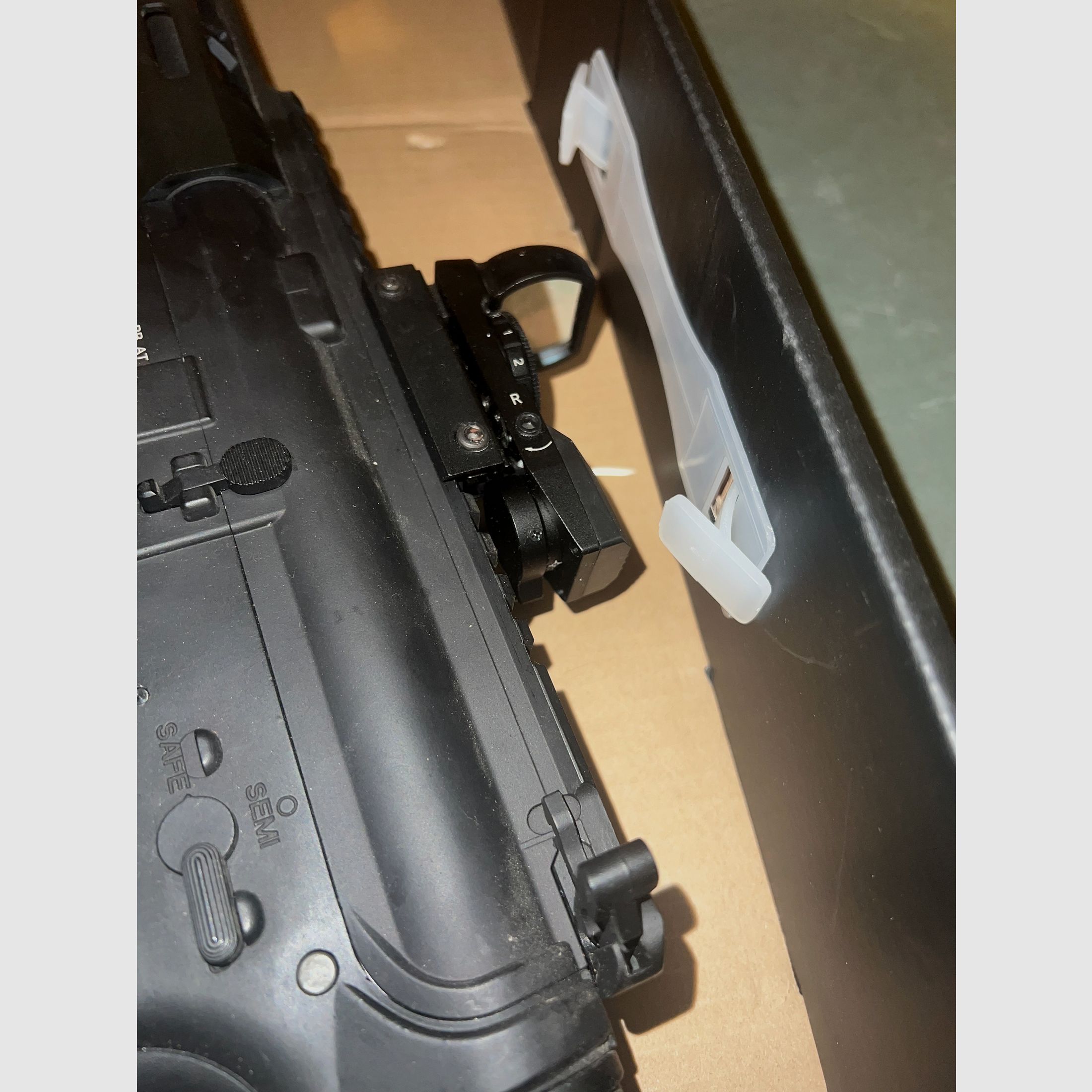 Novritsch SSR-4 Airsoft rifle + equipment