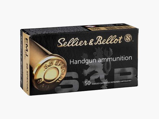 Sellier & Bellot .38 Special Palla Intera, calibro