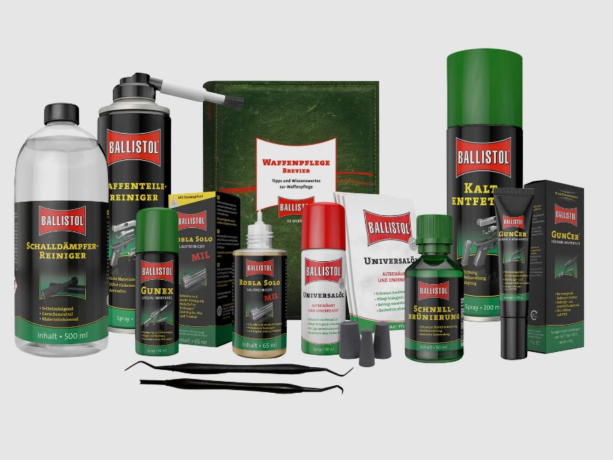 Ballistol Gun Cleaning Complete Set