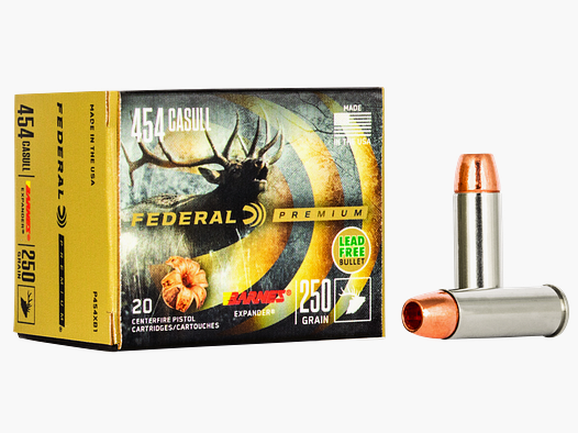 Federal Ammunicja Karabinowa Premium .454 Casull 16,2g Barnes Expander Vital Shok