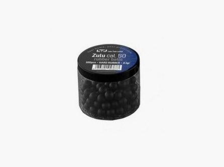 ZULU GUMMIKUGELN SCHWARZ Kal. 50 100 Stück