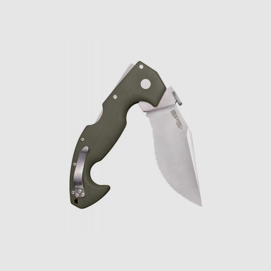 Cold Steel Lynn Thompson Signature Spartan Taschenmesser, S35VN Stahl, Wellenschliff