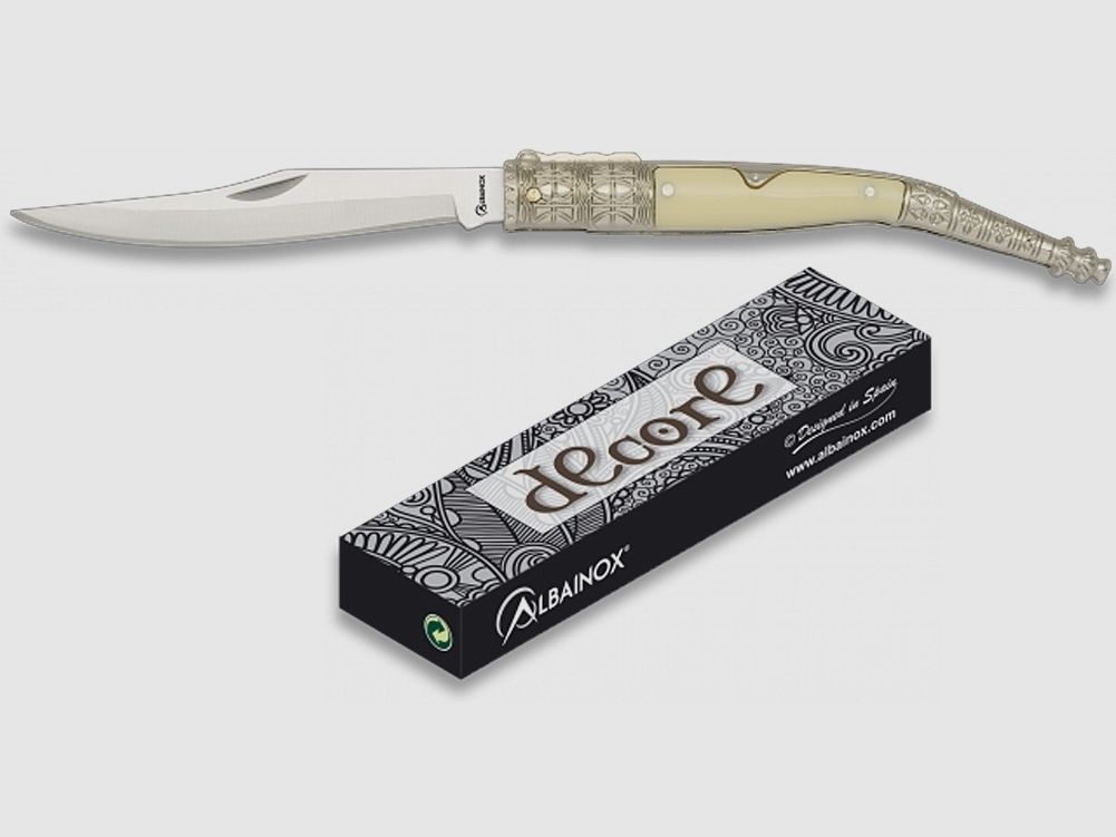 Couteau de poche espagnol schlankes ws4 8,8 cm lame, boîte cadeau