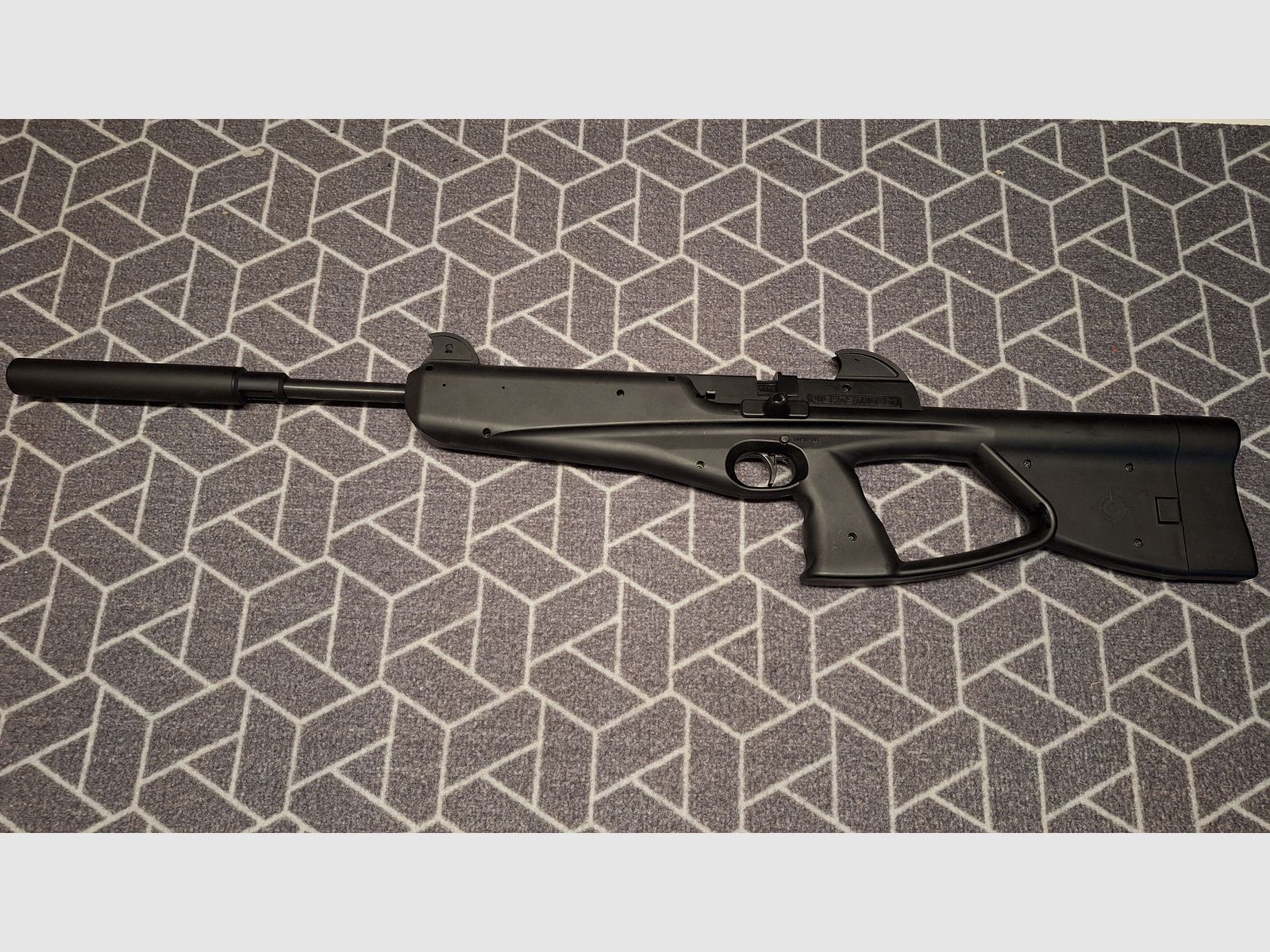 Crosman Nightstalker 4.5 Diabolo CO2 - RARITY! Suppressor + 10 Magazines!