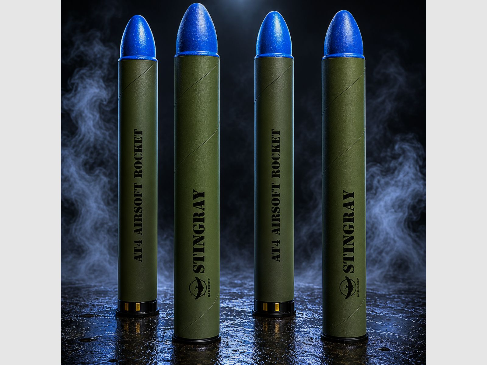 Rockets Stingray AT4 avec projectile sonore (pack de 4)