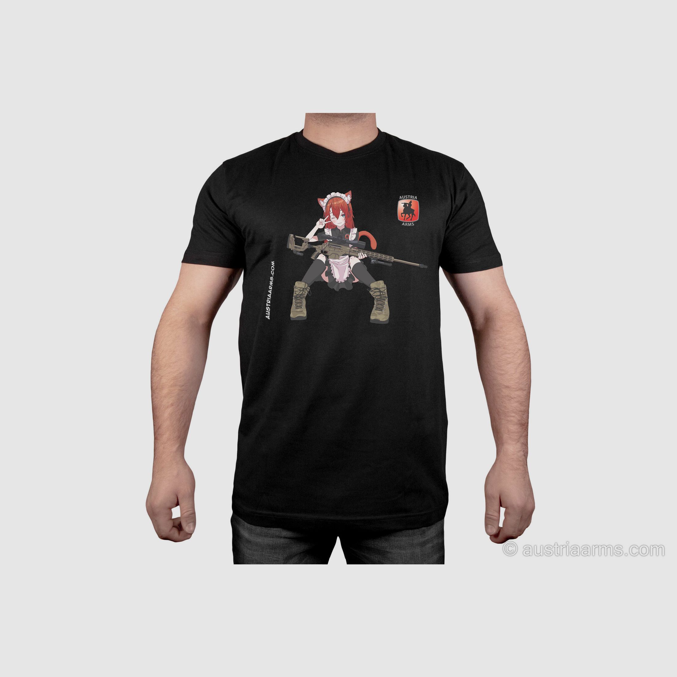 Austria Arms T-Shirt "Anime Girl", image 1 of 3