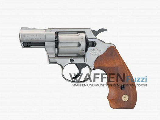 Colt Detective Special schreckschusswapen vernickeld