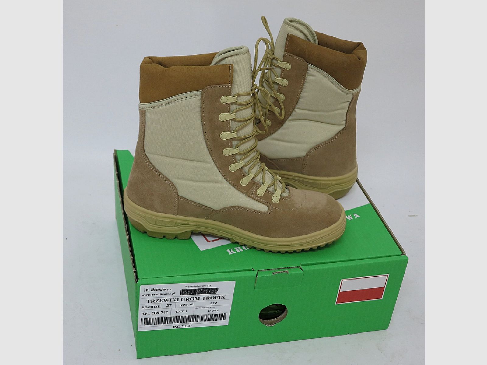 Militärische taktische Stiefel GROM TROPIK 208-742, Bild 2 von 16