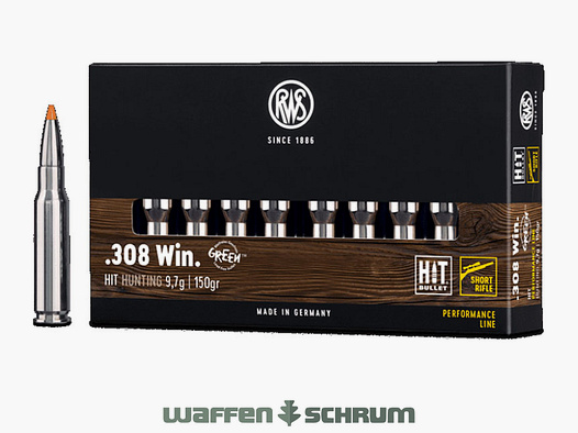RWS HIT 9.7g - 150gr .308Win Short Rifle