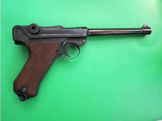 Mauser Oberndorf 42 byf 1937, Pistole 08 P08, 9 mm Luger, WaA, überarbeitet!     #78