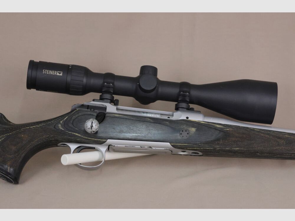 Sauer 101 Alaska // Rosca // culata laminada ajustable en altura // mira Steiner con LP!!