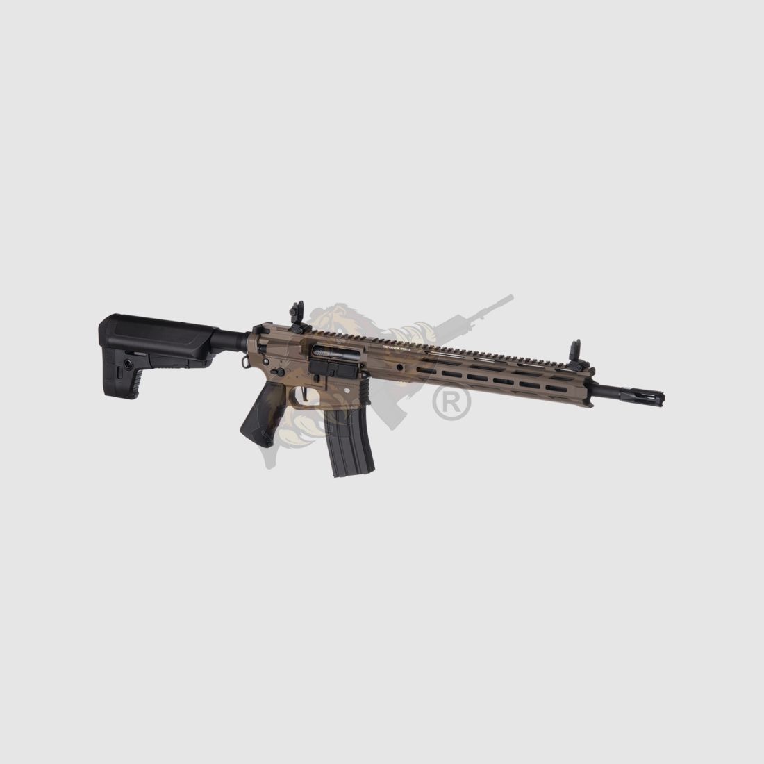 Trident Mk2 SPR-M in FDE Airsoft Frei ab 18 - S-AEG -F- (Krytac)