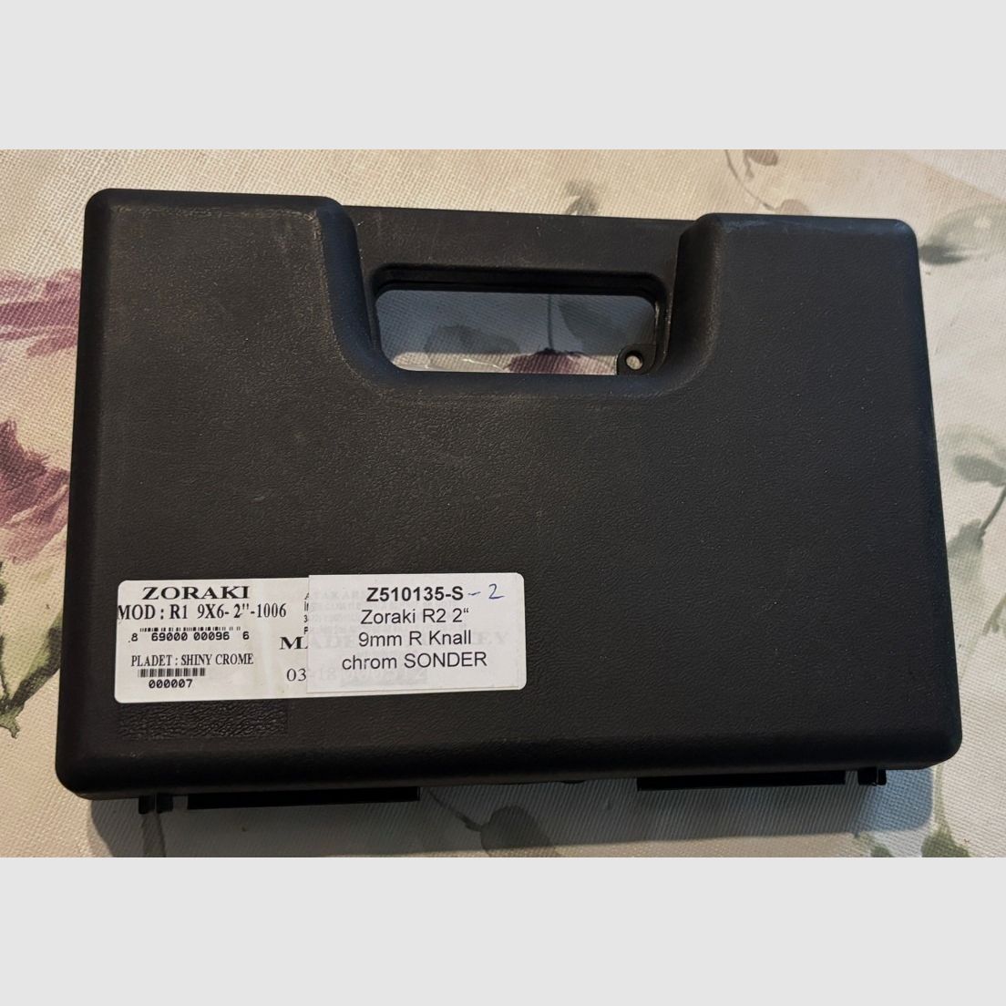 Zoraki R2 2 Zoll chrom Schreckschussrevolver PTB 1006