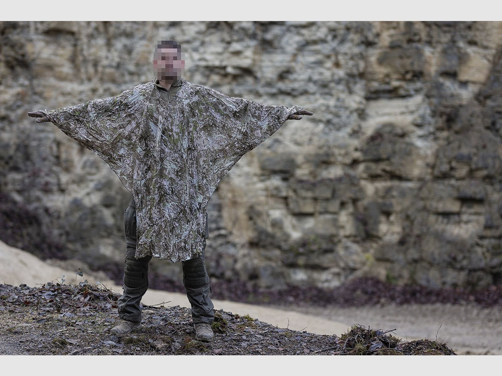 Ghosthood Compact Poncho, image 5 of 12