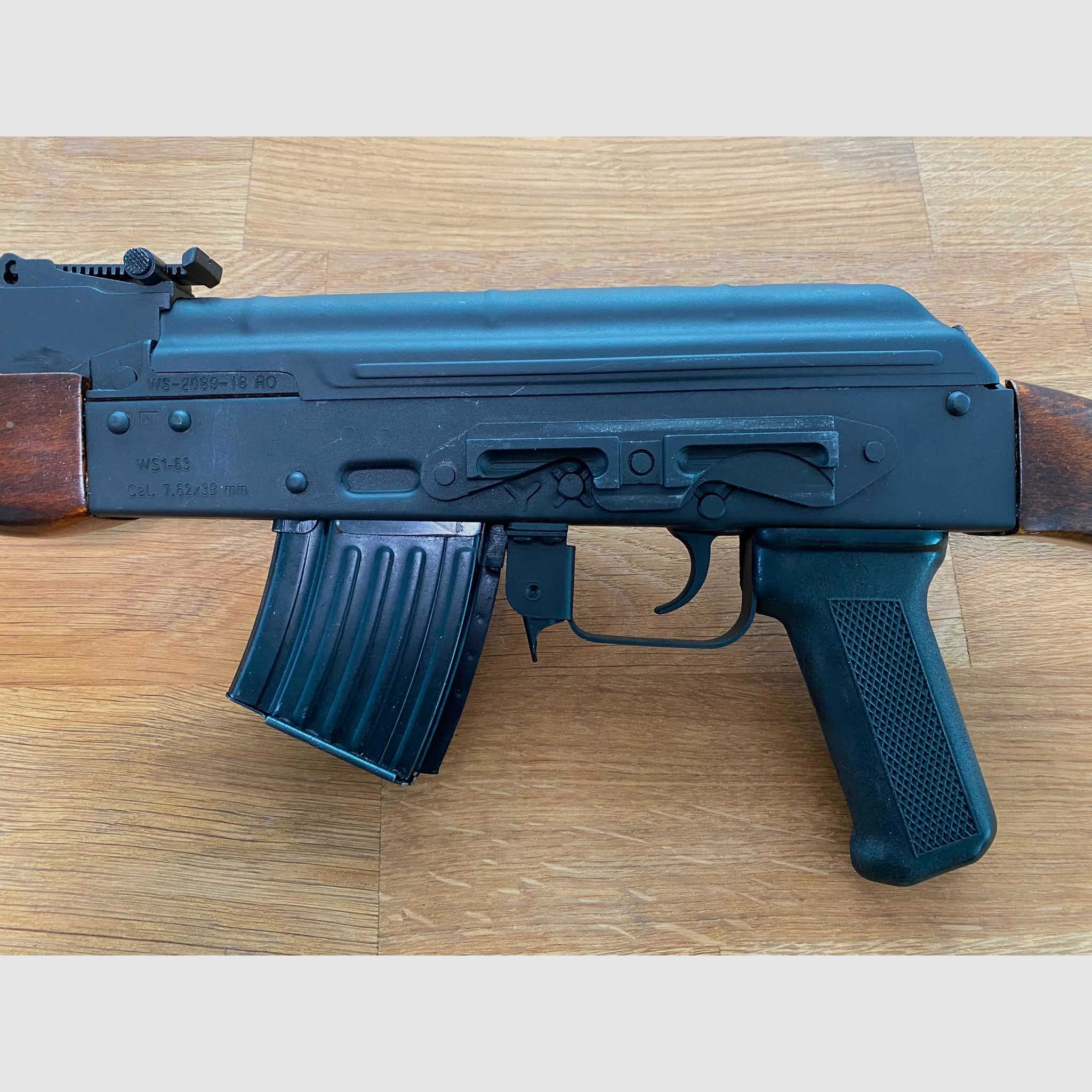 Cugir WS1-63 semi-automatic in caliber 7.62x39 (AK47 / AKM / Kalashnikov)
