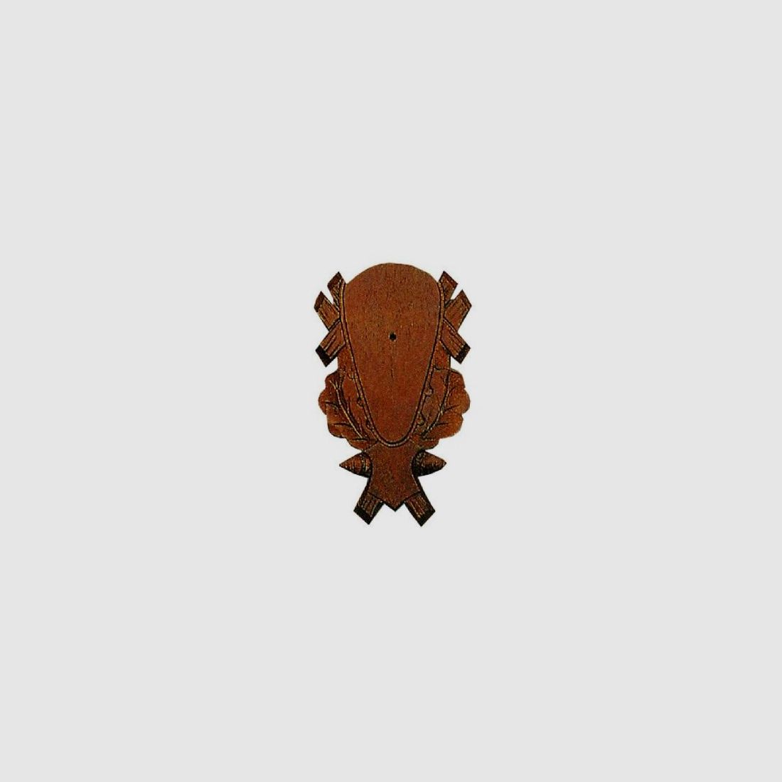Geweihbrett Premium für Rot und Damhirsch 41x26 cm