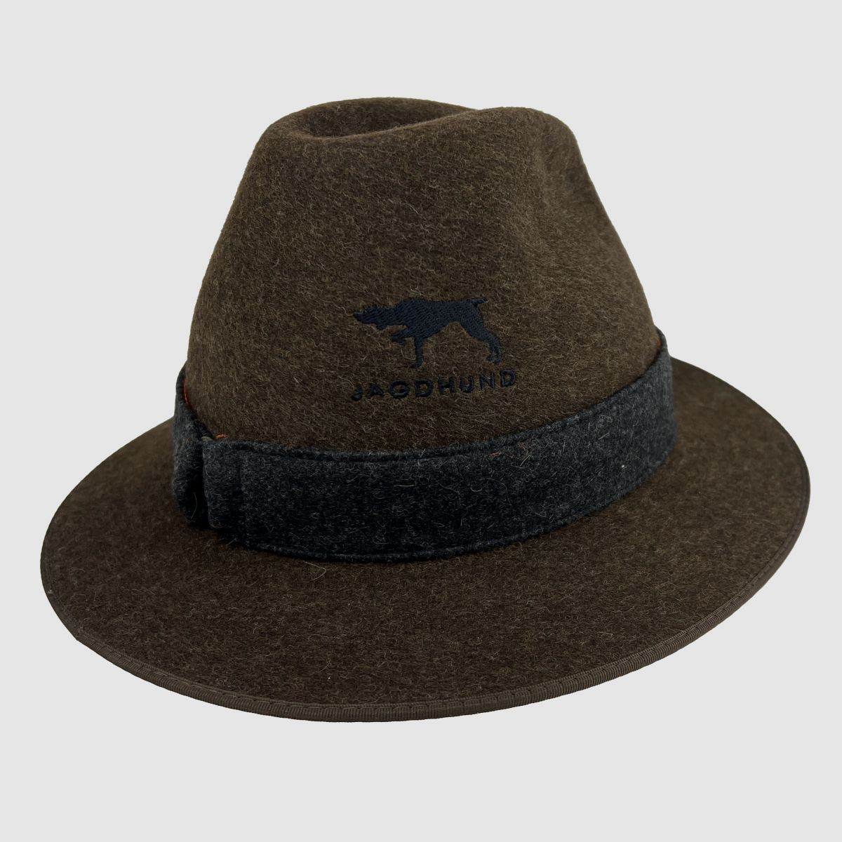 CAPPELLO DI CACCIA Lodenhut Graz Marrone con Nastro di Avviso