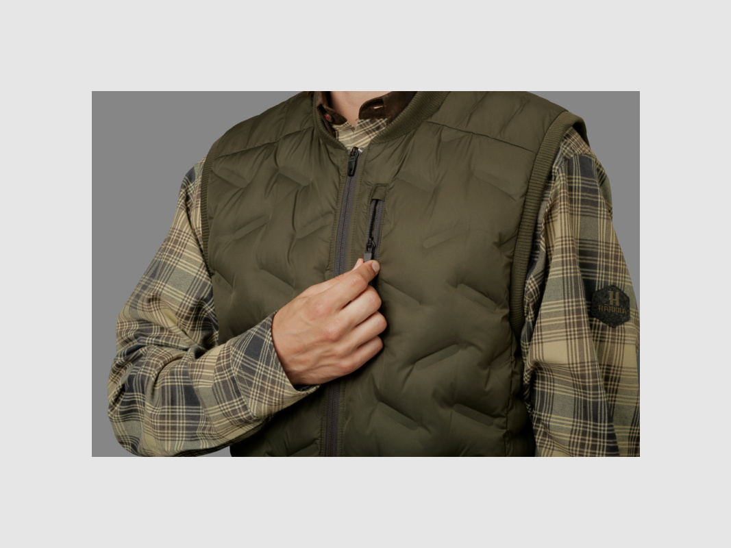 Härkila Herren Weste Driven Hunt Willow Green