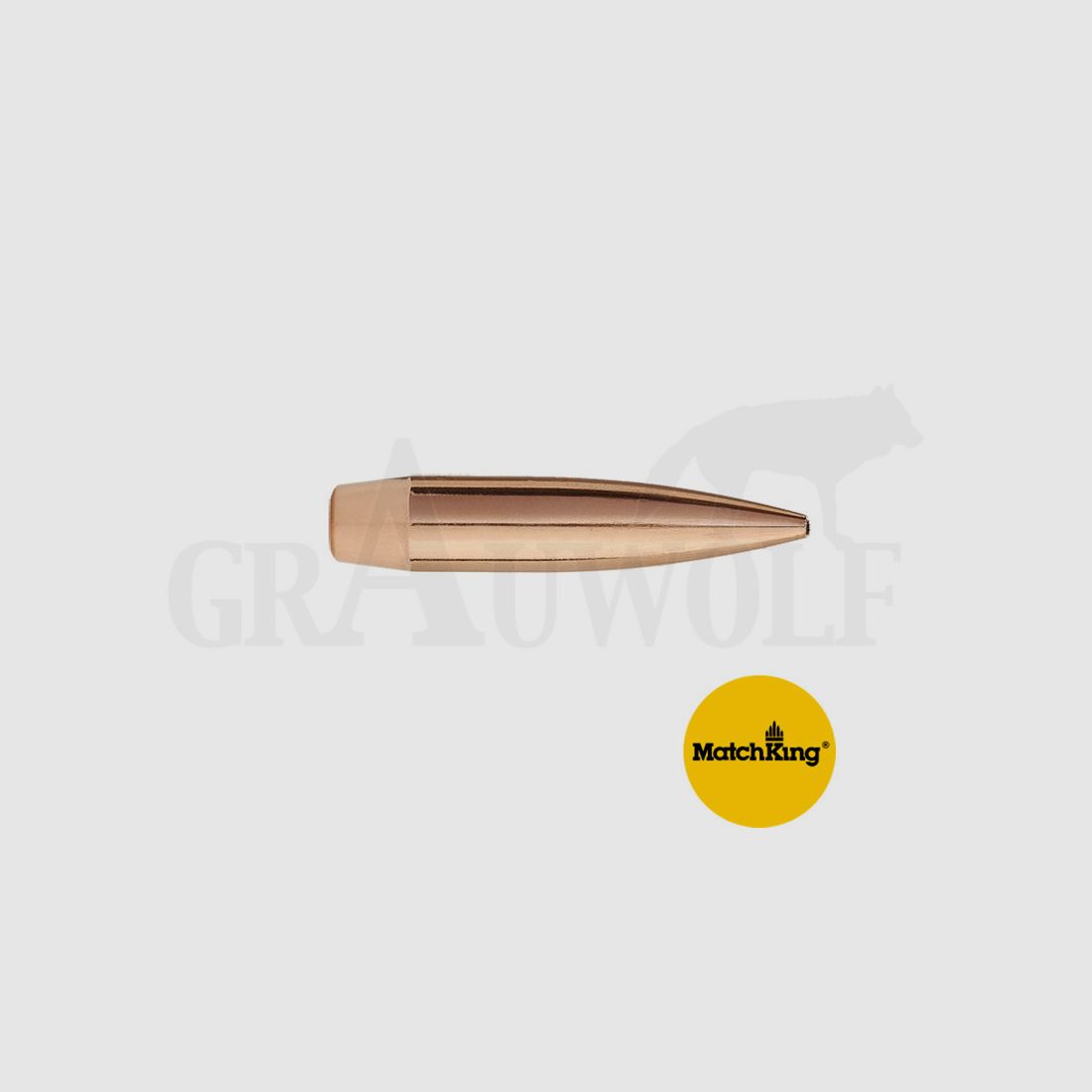 .264 / 6,5 mm 107 gr / 6,9 g Sierra MatchKing HPBT Balas 100 piezas