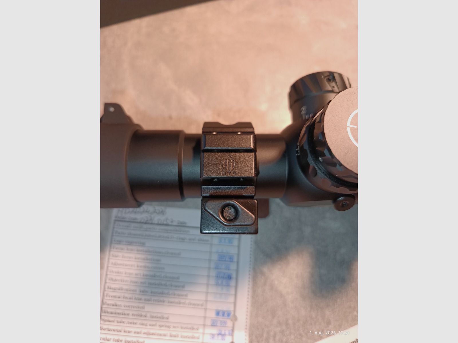 Discovery Optics HD 2-12x24 FFP z szybkozłączkami UTG