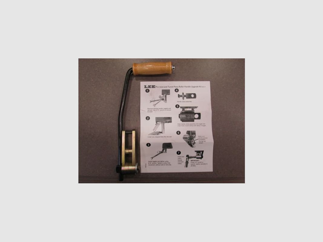 LEE KIT ROLLER HANDLE 90074, Bild 2 von 2