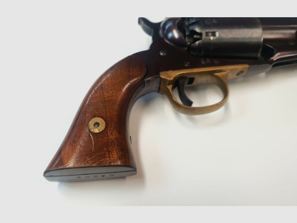 rivoltella a percussione sconosciuta Wike Remington New Army -.44 Black Powder, senza mirino