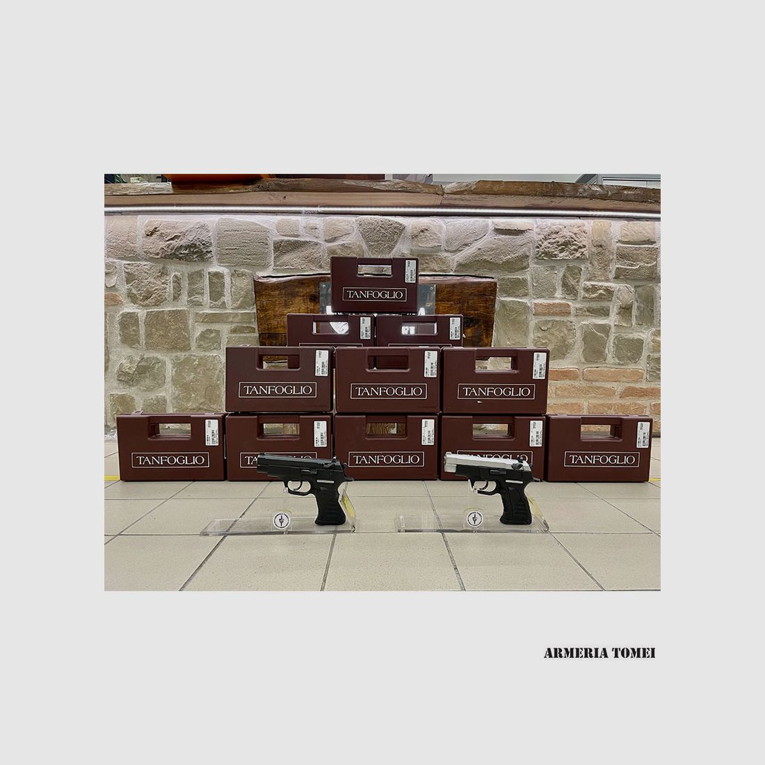GEBRUIKT – PISTOOL – TANFOGLIO – FORCE 921 RB kal. 9×21 (ENKEL ZWART BESCHIKBAAR), afbeelding 4 van 4