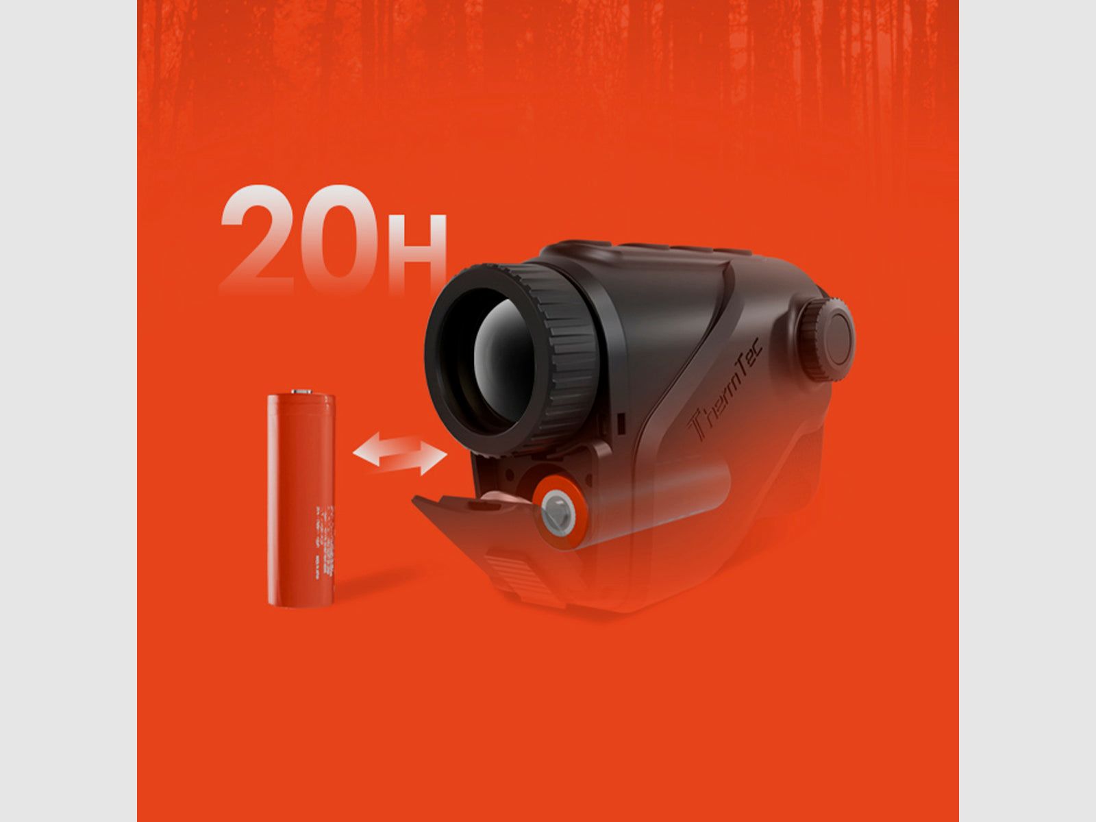 Kompaktes Wärmebildmonokular ThermTec Cyclone 315, Bild 7 von 9