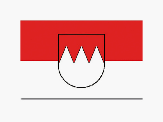 Diverse Flagge Franken