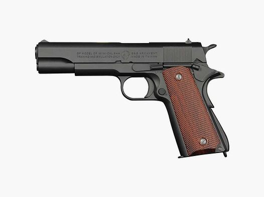 Pistola de airsoft G&G GPM1911 GBB (negra)