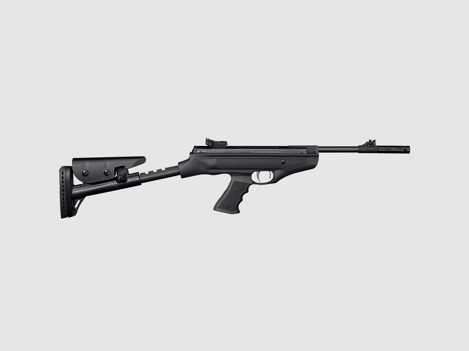 Mercury air Luftpistole 25 Super Charger Tactical mit Anschlagschaft ohne Set