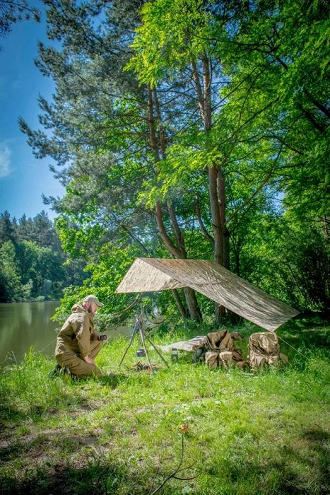 Helikon SUPERTARP Bâche de bivouac – Polyester ripstop – Noir, image 45 sur 88