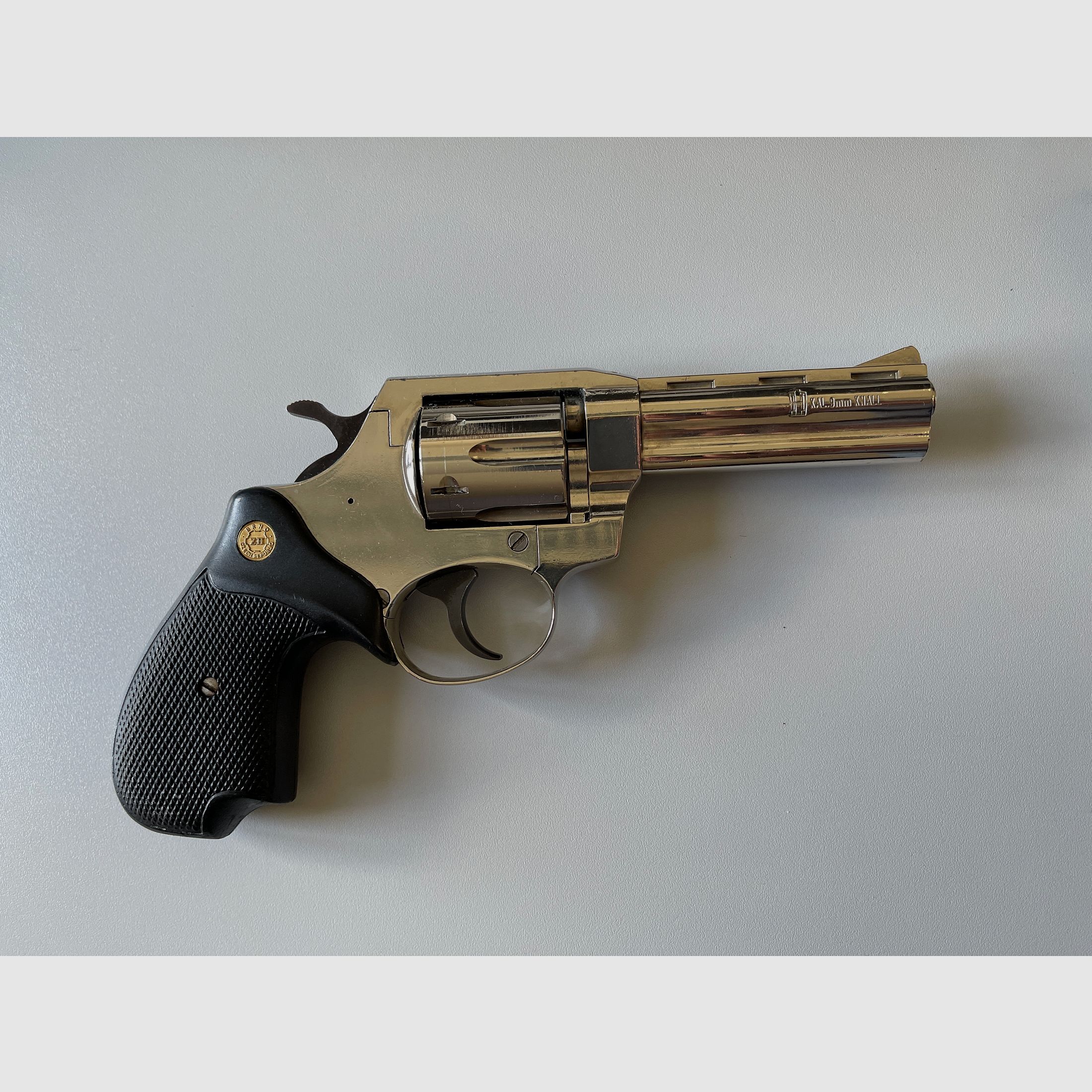 Holek Revolver Model 040, 4“ ALFA-PROJ Vernickelt