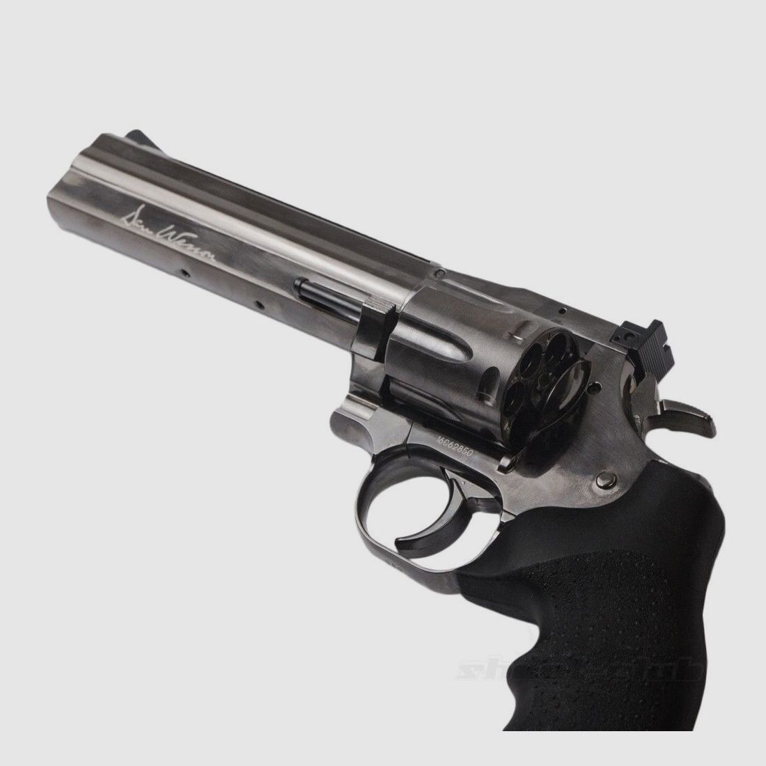 Dan Wesson 715 6 Zoll Co2 4,5mm Diabolo / Stahlgrau