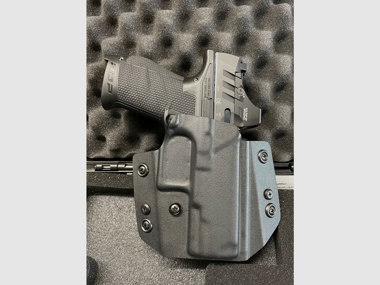 Walther PDP Compact mit Holosun SCS-PDP-GR Red Dot neuwertig