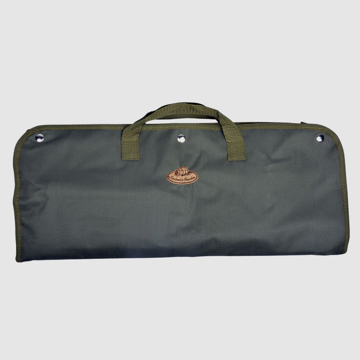 Grill apron with 4-piece grill utensils