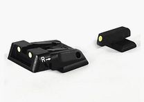 Heckler & Koch miras deportivas para pistolas, ajustables de LPA