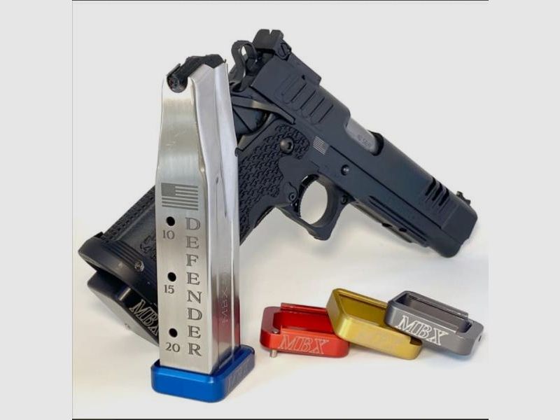 Check-Mate Magazin f. 2011/Infinity - 126mm 9mmLuger 17Schuss