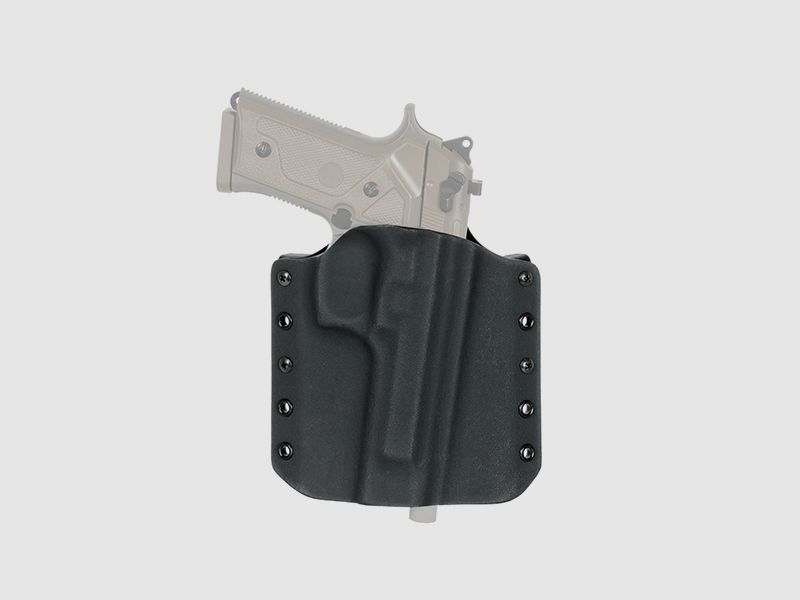 Open Top Kydex M9 Holster - Black [8FIELDS]