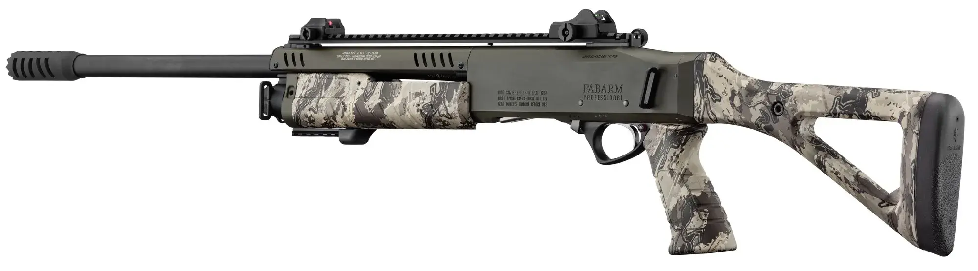 Pumpflinte Fabarm Professionnal STF12 Pistolengriff Viper Grün, Bild 4 von 12