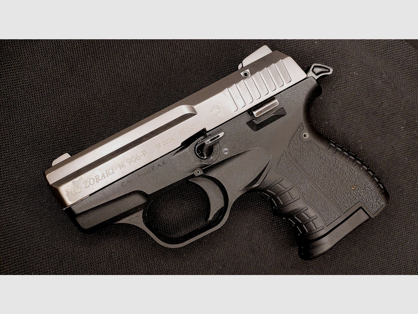 Zoraki M 906 - P TR 2024 pistolet d'alarme 9mm P.A.K. Titan (PTB 1099)